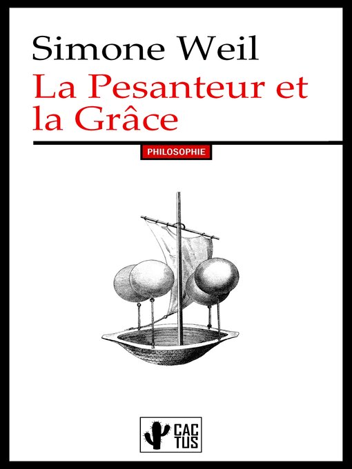 Title details for La Pesanteur et la Grâce by Weil Simone - Available